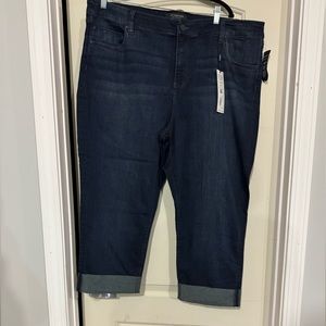 NWT Liverpool Los Angeles Charlie crop skinny. Women’s plus size 24W.